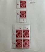 C) DR 1940, Partie aus Spezialsamm. **/*, Ecken, Einheiten, ME ca. 1530€