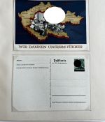 C) 3. Reich Partie von 34 Ganzsachen in ungebrauchter Erhaltung