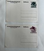 C) 3. Reich Partie von 34 Ganzsachen in ungebrauchter Erhaltung