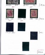 C) DR-Partie aus Mi 39 - 336 °/**/* in 7 Auswahlhefte