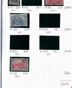 C) DR-Partie aus Mi 39 - 336 °/**/* in 7 Auswahlhefte