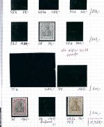 C) DR-Partie aus Mi 39 - 336 °/**/* in 7 Auswahlhefte