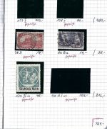 C) DR-Partie aus Mi 39 - 336 °/**/* in 7 Auswahlhefte