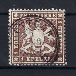 Württemberg Mi 16 xa ° signiert, ME 220€