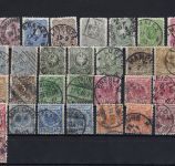 DR gestempeltes lot aus Mi 9-41, bis auf ein Wert, alle gepr., ME 590€