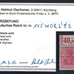 DR Mi 145 W OR 2.9.2 °, KB Oechsner BPP, ME 1.000€