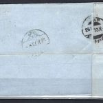 Hufeisenstempel Markirch, auf DR Mi 20 als EF, Luxus