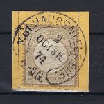 Hufeisenstempel Mühlhausen Elsass BHF, auf DR Mi 22 EF, Spalink BPP