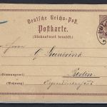 Hufeisenstempel Pollow 12.2.74 glasklar auf DR GA, Spalink 31