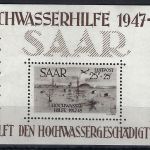 Saarland Block 2 ** in guter Qualität, Hochwasserhilfe, ME 600€