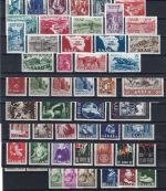 Saarland Jahrgänge 1948-1956 ** komplett (ohne Bl. 1-2), ME 1.305€