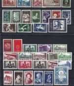 Saarland Jahrgänge 1948-1956 ** komplett (ohne Bl. 1-2), ME 1.305€