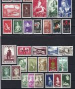 Saarland Jahrgänge 1948-1956 ** komplett (ohne Bl. 1-2), ME 1.305€