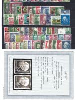 Bund 1949-1954 ** Mi 111-203 komplett inkl. Posthorn, ME 4.267€