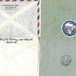 Bund 1951, Lot Belege / Karten Posthorn, dabei 70 - 90 pfg. EF