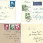 Bund Belege 1951-1953, Lot Belege / Briefstück