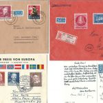Bund / Berlin 1951-1953, Lot Briefe / Karten