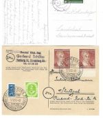 Bund / Berlin 1951-1953, Lot Briefe / Karten