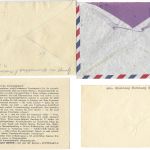 Bund 1951-1953, Lot Belege / Karten aus Mi 167-170