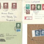 Bund 1954, Lot Belege Wohlfahrt