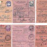 Bund 1954-1961, Lot Belege / Paketkarten , meist Heuss I
