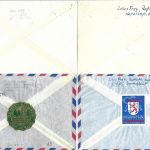 Bund 1954-1955, Lot Belege / Karte
