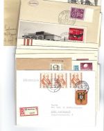 Bund Briefe Konvolut , FDC´s / R-Briefe/Karte/∆