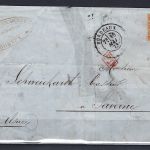 Frankreich Mi 35 R als EF von Bordeaux nach Saverne