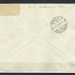 Liechtenstein Mi 78-81 Einschreibebrief Triesenberg n. bern