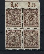 P) DR Mi 338 b P OR **, gep. Peschl BPP, ME 300