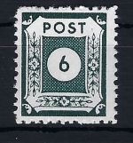 P) Ost Sachsen Mi 43 D II b ** einwandfrei, gep. Dr. Jasch BPP, ME 200€