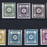 P) Ost Sachsen Mi 42-50 G *, gep. Dr. Jasch BPP, ME 60€