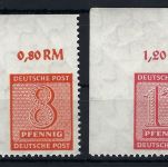 West Sachsen Mi 116-119 BX ** Ecke OL, gep. Dr. Jasch BPP, ME 170€