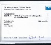 West Sachsen Hz 10 / WZ d 13+15 und SZ d 3+6KB Dr. Jasch BPP, ME 720€