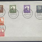 West Sachsen Mi 150-55 Satzbrief mit 154 Yy (ME _._ ) gp. Dr. jasch BPP