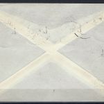 West Sachsen Mi 150-55 Satzbrief mit 154 Yy (ME _._ ) gp. Dr. jasch BPP