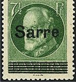 Saargebiet Mi C 31 ** einwandfrei, gep. Burger BPP, ME 90€