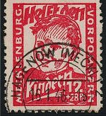 Meckl. Vorpommern Mi 28 b ° einwandfrei, gep. Thom BPP, ME 400€