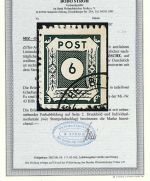 Ost Sachsen Mi 43 B IIb / F ° einwandfrei, FA Ströh BPP, ME 2.500€