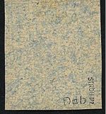 Ost Sachsen Mi 43 D III b ° briefstück, gep. Sträöh BOO, ME 600€