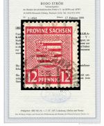 Prov. Sachsen Mi 79 Yb ° einwandfrei, FA Ströh BPP, ME _._