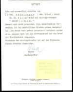 Thüringen Block 4 ay FDC, mit Attest Zierer BPP, ME 2.500€