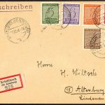 West Sachsen 116 GX - 119 GX Brief, gep. Ströh BPP, ME 1.100€