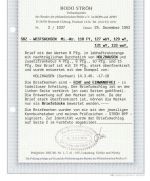 West Sachsen Mi 118 FY und weitere auf Brief, FA Ströh BOO, ME 2.500€