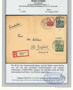 West SachsenSZ d 8 AX b + 155 x Brief, FA Ströh BPP, ME 3.000€ +