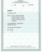 Saarland 207 ZU - 222 XU ** einwandfrei, Attest Ney VP, ME 3.438€