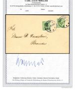 Dänemark / Färöer Mi 1 + DK 67 Ortsbrief portoger., FA Møller BPP