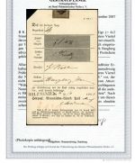 P) Braunschweig Mi 9a (2/4) auf Postschein, Aufgabe L1 Holzminden