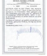 P) DAP Türkei Mi 20 I a PF III, einwandfrei, FA Jäschke-L BPP, ME 2.500€