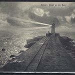 P) Memel Vorläufer Mi V 89 II EF AK Memel, nach Hamburg, ME 550€